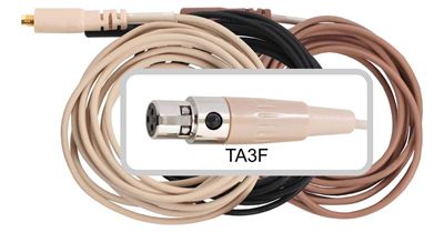 Galaxy Audio CBLAKG Headset Mic Cable for AKG and Galaxy Audio (TA3F)
