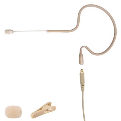 Galaxy Audio ESM4S Economical Short-Boom Single Earset Microphone