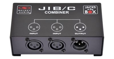 Galaxy Audio JIB/C XLR and Microphone Combiner
