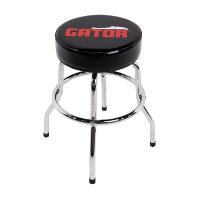 Gator branded 24" padded swivel player's stool