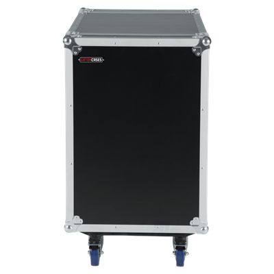 Gator 24" Deep Audio Road Rack Case with Casters