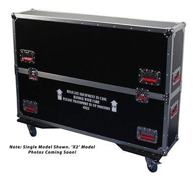 Gator G-TOURLCDV2-4350-X2 ATA LCD Case for Two 43-50 in. Screens