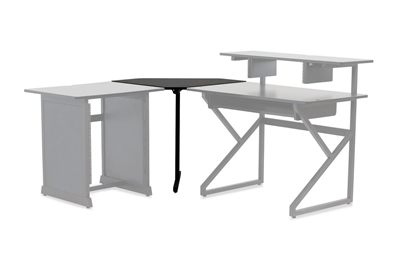Gator Content Furniture Desk Corner Section - BLK