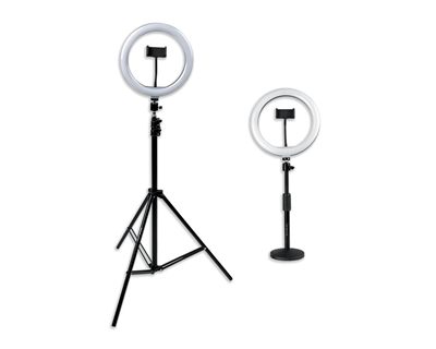 Gator Set Of Two Stands, Ring Lights and Phone Holders