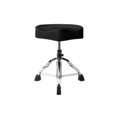 Gator Spindle Saddle Seat Drum Throne - Black