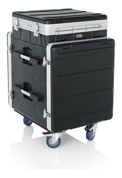 Gator 10U Top, 12U Side Console Audio Rack