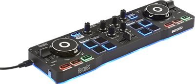 Hercules DJ Control Starlight Compact 2-Deck DJ Controller