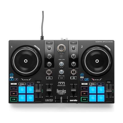 Hercules DJ Control Inpulse 200 MK3 2-Deck DJ Controller