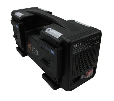 IDX BL-4SX B-Mount 4-Channel Simultaneous Quick Charger