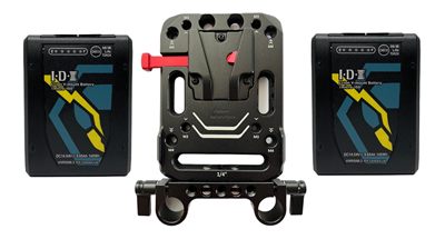 IDX M150VPK Imicro-150 Two-Battery V-Mount Kit