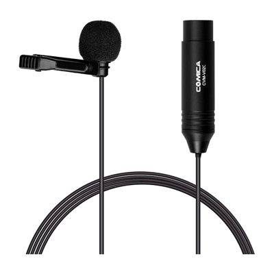 Ikan CVM-V02C(1.8M) XLR 48V Phantom Power Cardioid Lavalier Microphone - 5.9 ft. (CoMica)