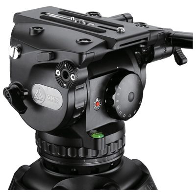 Ikan GH25 100mm Pro Fluid Video Head, 61.7 lbs Max Payload Capacity, Adjustable Counterbalance and Drag (E-Image)