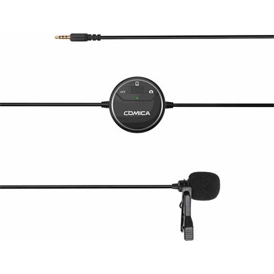 Ikan SIG.LAV V03 3.5mm Electret Condenser Omni-Directional Video Microphone (CoMica)