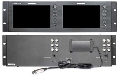 JVC DT-X71Hx2 Dual Rackmount LCD Monitor (B-Stock)
