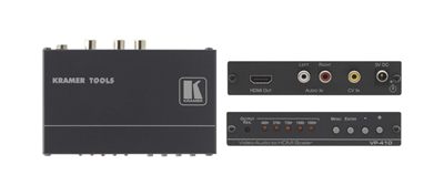 Kramer VP-410 Composite Video & Stereo Audio to HDMI Scaler
