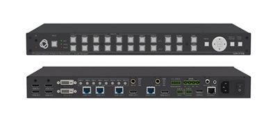 Kramer VP-778 8-Input Presentation Matrix Switcher/Scaler with Seamless Video Cuts and 4K30 Output Support