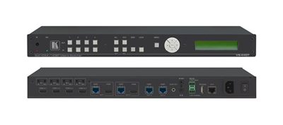 Kramer VS-44DT 4x4 4K60 4:2:0 HDMI/HDBaseT Extended-Reach PoE Matrix Switcher