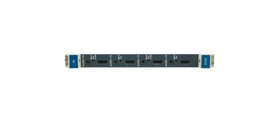 Kramer UHDA-IN4-F32 4-Channel 4K60 4:2:0 HDMI Input Card with Selectable Embedded, De-embedded or ARC Analog Audio