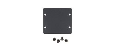 Kramer W-2BLANK Wall Plate Insert - Double Blank Slot Cover Plate