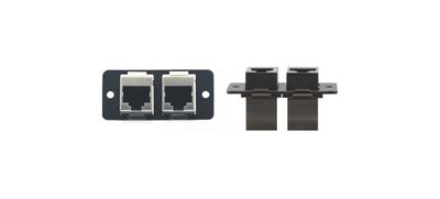 Kramer W4545 Wall Plate Insert - Dual RJ-45