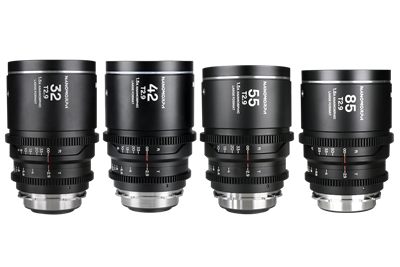 Laowa Nanomorph LF 1.5X Anamorphic Four-Lens Set 32/42/55/85mm T2.9