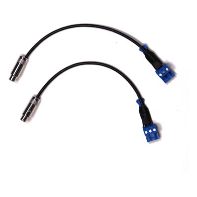 LEA Professional RCAF-2 RCA to Anytek 3-Pin Adapter, 2-Pack