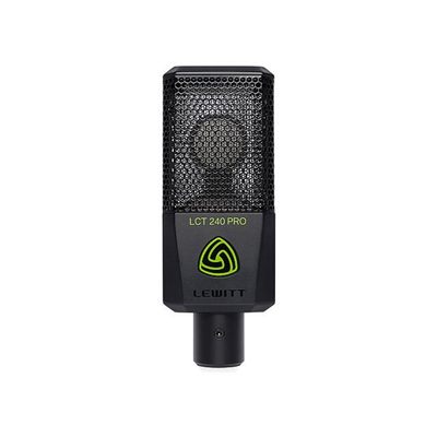 Lewitt LCT 240 PRO Large-Diaphragm Cardioid Condenser Microphone, Black