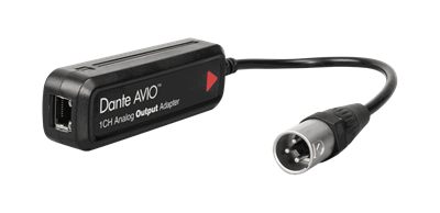Listen Technologies LA-465/LA-466 Dante Output XLR Adapter