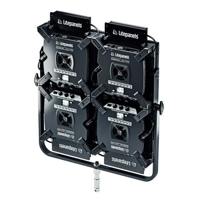 Litepanels Gemini 1x1 Hard Quad Array Light Kit