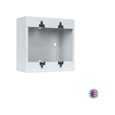 Lowell P1X-2 Surface-Mount Wall Box, 2-Gang