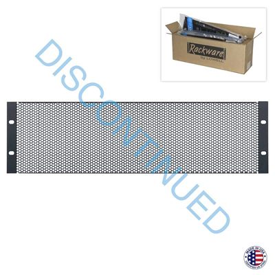 Lowell SVPL-3CC Steel Vent Panel 3U 6-pk