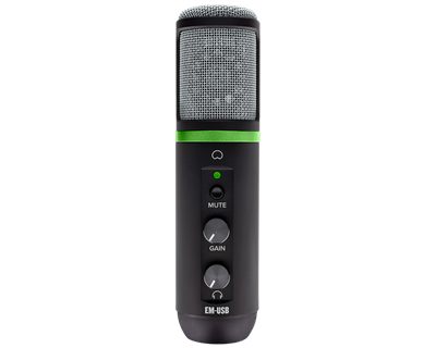 Mackie EM-USB Cardioid USB Condenser Microphone