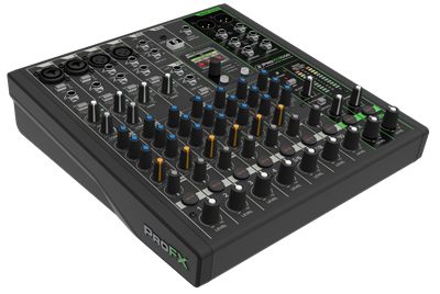 Mackie ProFX10 GO Battery-Powered Mixer and USB Interface