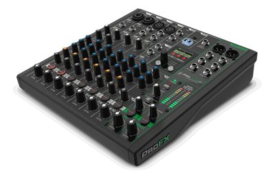 Mackie ProFX10v3+ 10-Channel Analog Mixer with Bluetooth and USB