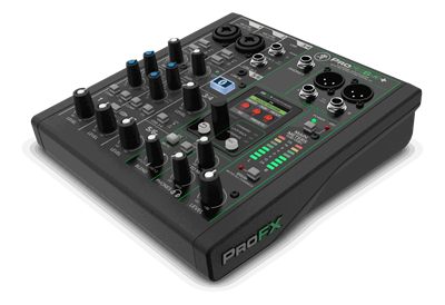 Mackie ProFX6v3+ 6-Channel Analog Mixer with Bluetooth and USB