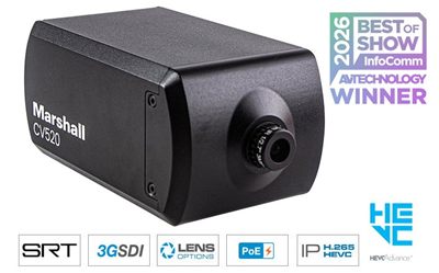 Marshall Electronics CV520 Compact Full HD Camera, IP and 3G-SDI