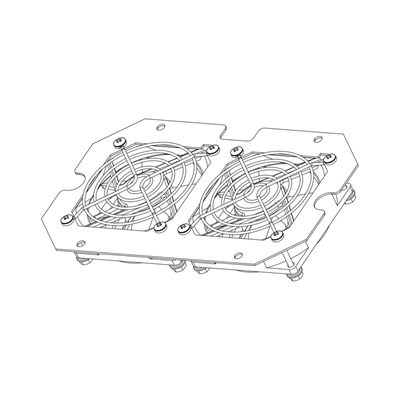 Middle Atlantic C3 Credenza Fan Kit