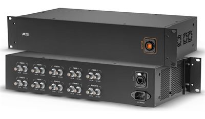 Middle Things Fiber Unite 10 12G For A Control Room Combining A Full Multi-camera