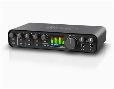 MOTU M6 6x4 USB-C Audio Interface with Four Mic Preamps