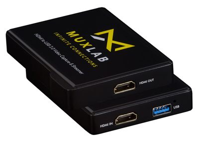 MuxLab 100516 HDMI to USB 3.0 Video Capture & Streamer
