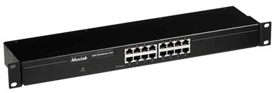 MuxLab 500303 CATV Hub - 16 Ports, 110V