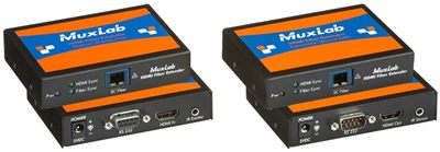 MuxLab 500460 HDMI 4K Fiber Extender Kit