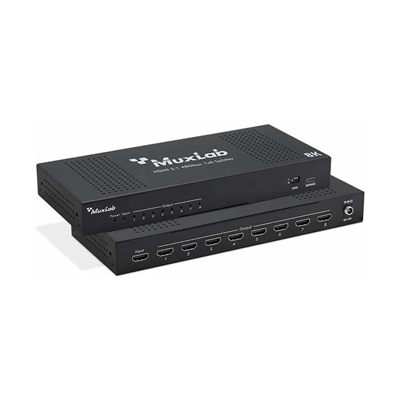 MuxLab 500512 HDMI 2.1 48Gbps 1x8 Splitter