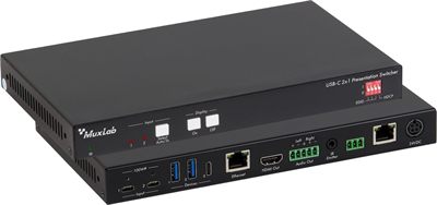 MuxLab 500531 USB-C 2x1 Presentation Switcher