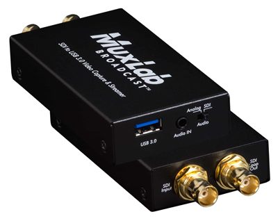 MuxLab 500705 SDI to USB3.0 Video Capture & Streamer