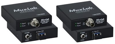 MuxLab 500712 6G-SDI Fiber Extender Kit