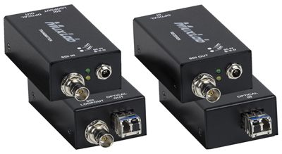 MuxLab 500713 12G-SDI Fiber Extender Kit