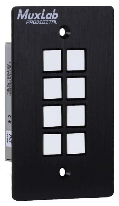 MuxLab 500816 8 Button IP PoE Control Panel