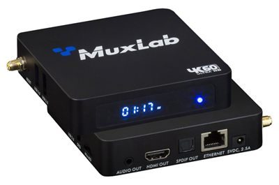 MuxLab 500890 HDMI over IP Receiver with Signage Player