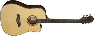Oscar Schmidt OG2CE Dreadnought Acoustic Guitar